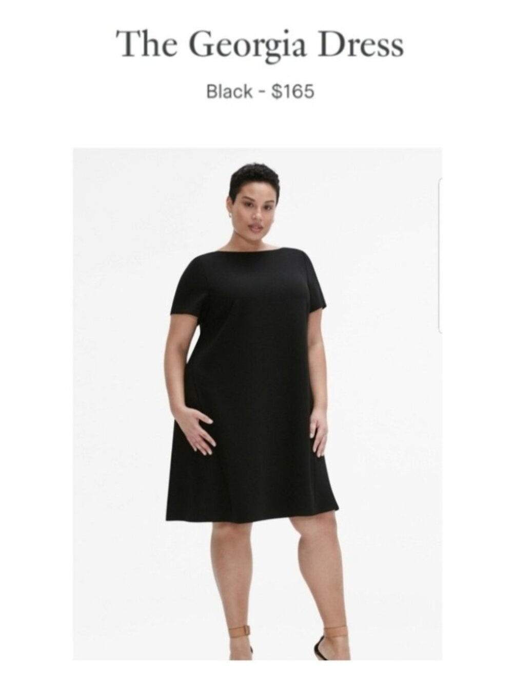 Mm Lafleur Dress/Georgia dress in black